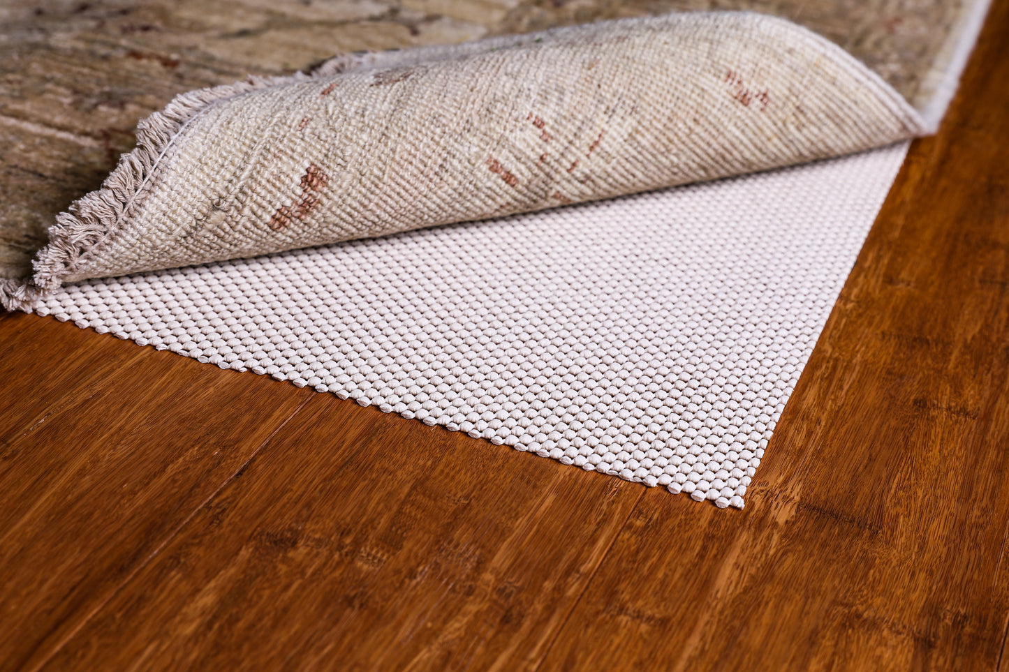 Symple Stuff Dimson Super Grip Natural Indoor Cushioned Non Slip Rug Pad  for Hardwood Floors - ShopStyle